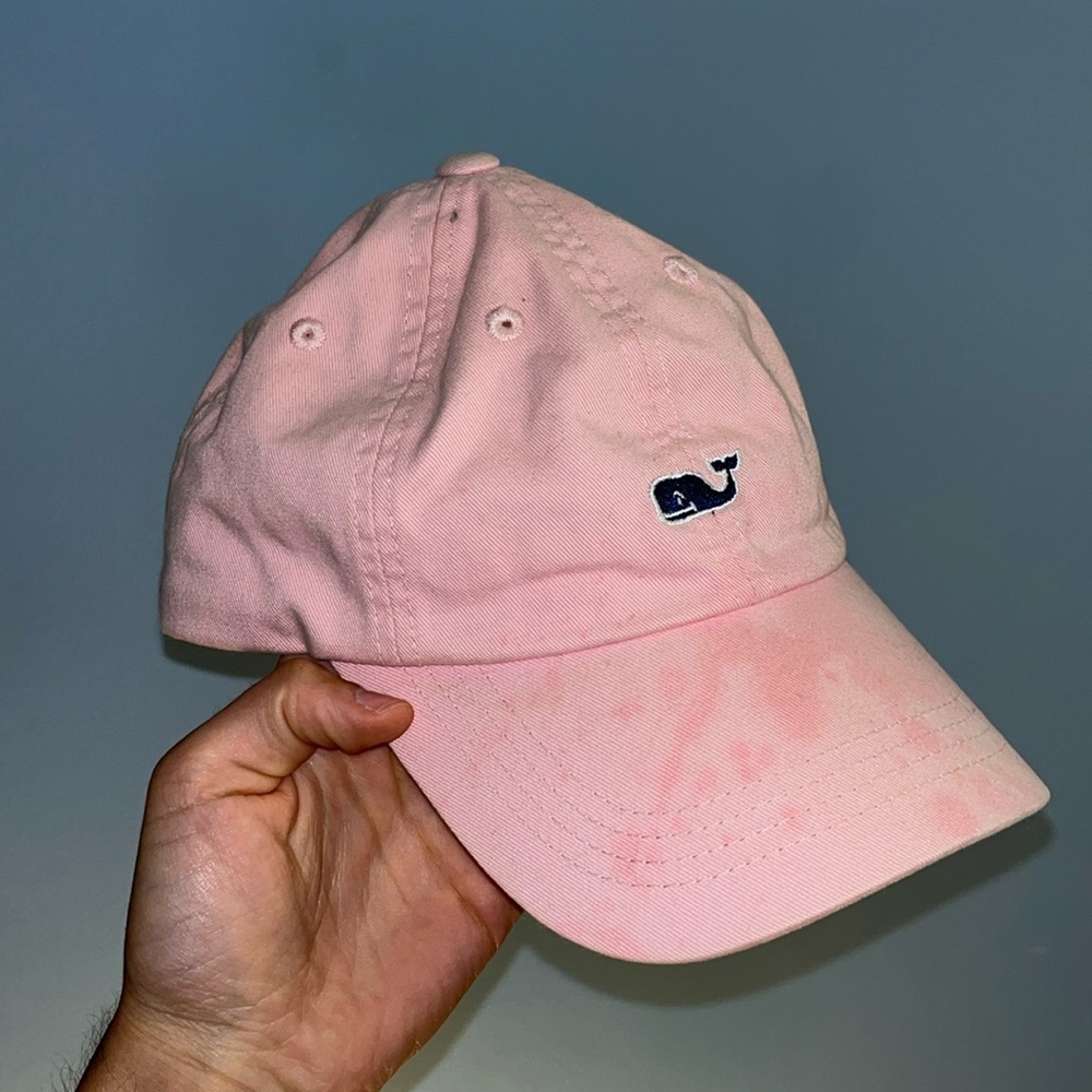Vineyard vines pink dad hat